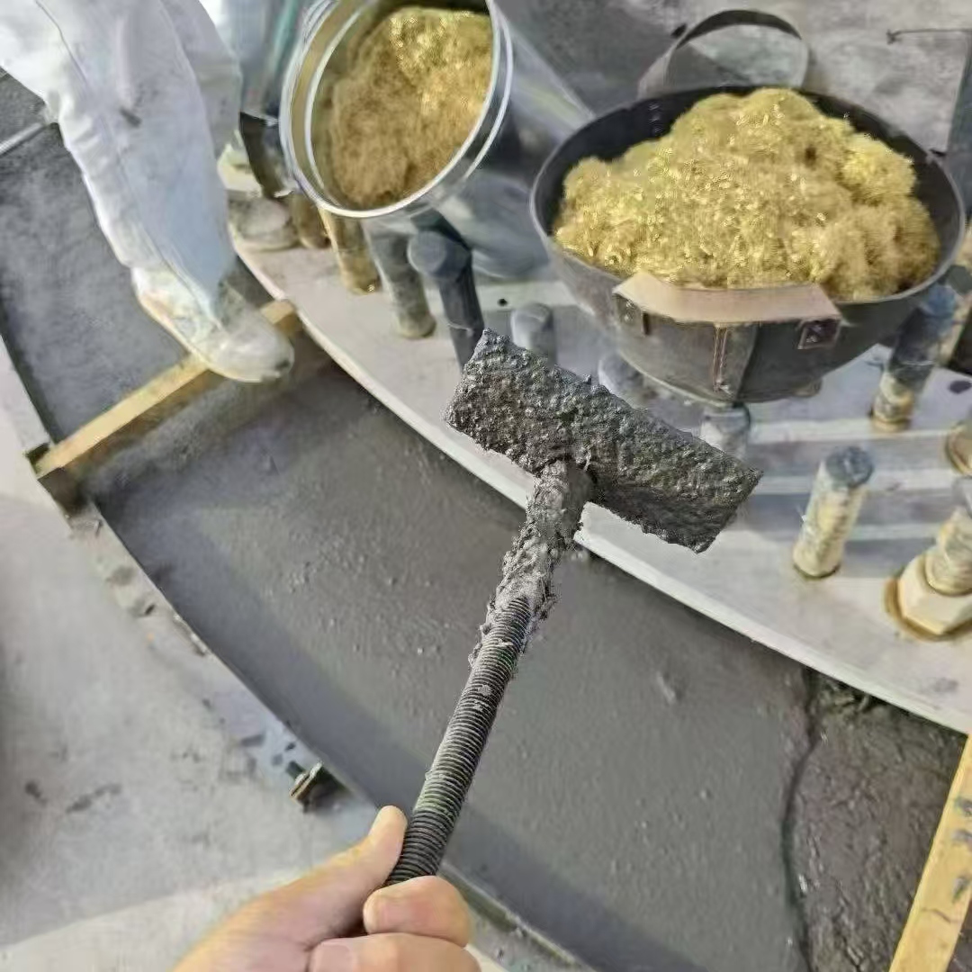 崇左C120钢纤维高强无收灌浆料 轧机压缩机汽轮机发电机锻压设备底座灌浆材料